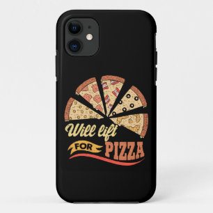Will Lift For Pizza - Funny Novelty Workout iPhone 11 Case