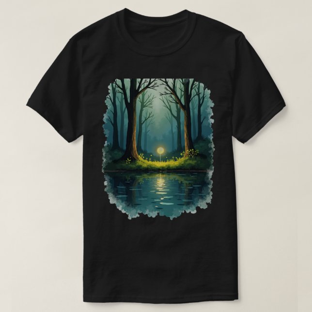 Will-o-the-Wisp T-Shirt (Design Front)