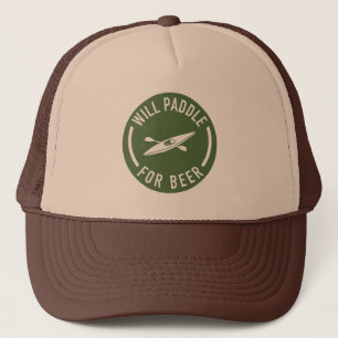 Will Paddle For Beer Trucker Hat