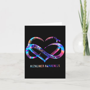 Will Remember For You Alzheimerheimer Awareness 1  Card