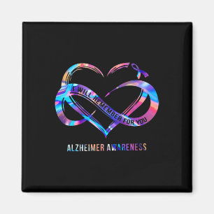 Will Remember For You Alzheimerheimer Awareness 1 Magnet