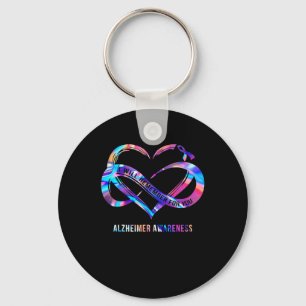 Will Remember For You Alzheimerheimer Awareness Key Ring