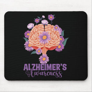 Will Remember For You Brain Alzheimerheimer's Awar Mouse Pad