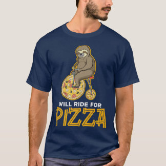 Will Ride For Pizza 36075975 T-Shirt
