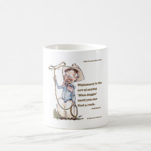 Will Rogers & Quote Coffee Mug