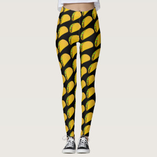 Will Run for Tacos Leggings