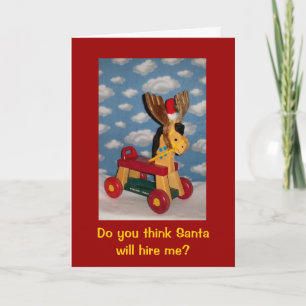 Will Santa? Christmas card or job encouragement