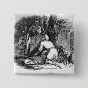 Will Scarlet Kills a Buck 15 Cm Square Badge