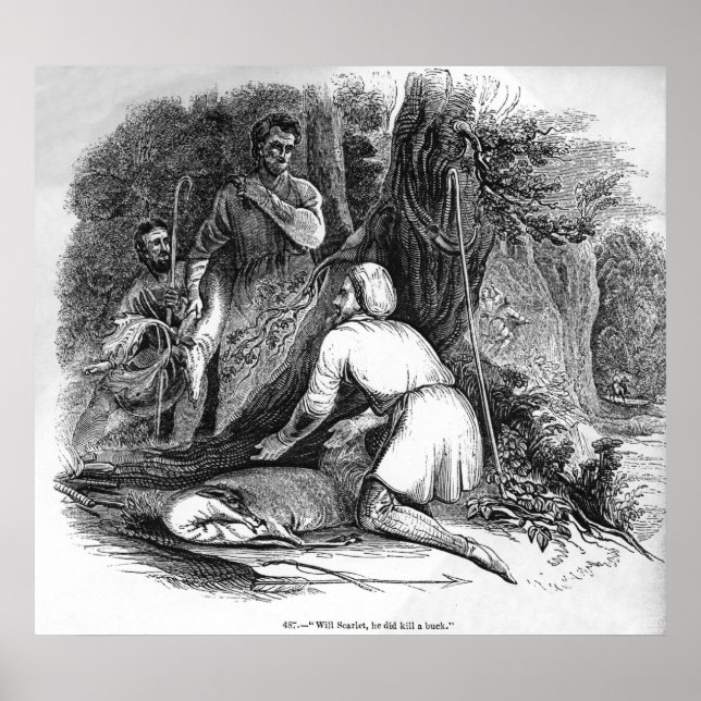 Will Scarlet Kills a Buck Poster (Front)