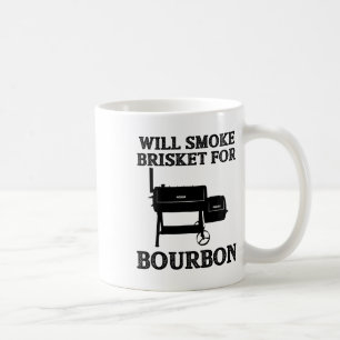 Will Smoke Brisket Bourbon Lover Grill Cooking Gif Coffee Mug