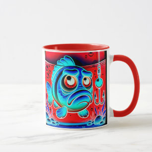 Will the fish bite the hook? mug