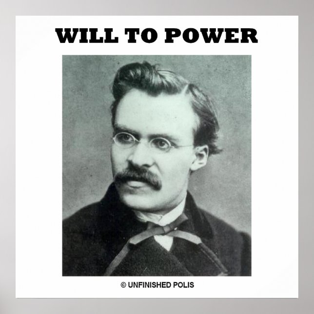 Will To Power (Friedrich Nietzsche) Poster (Front)