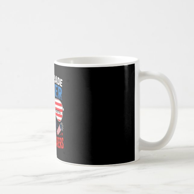 Will trade sister for firecrackers funny 4th of coffee mug (Right)
