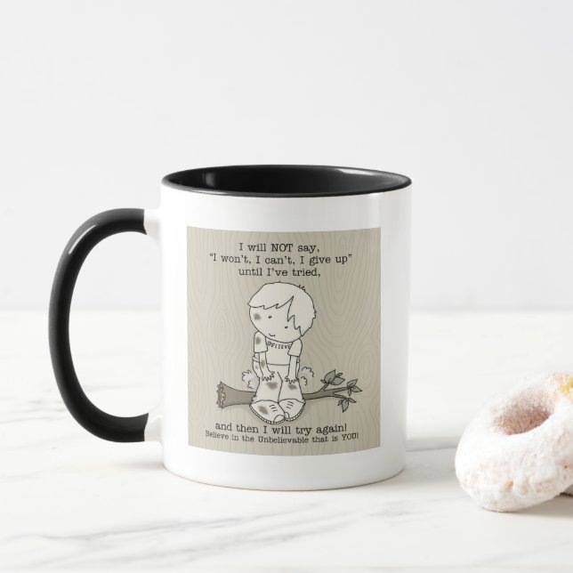Will Try Again Mug (With Donut)