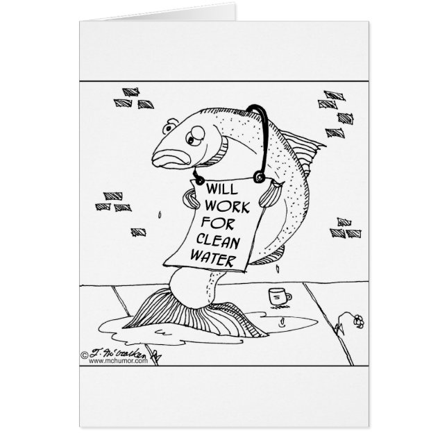 Will Work For Clean Water (Front)