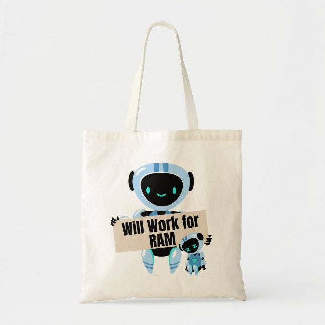 Will work for RAM Tote Bag (Front)