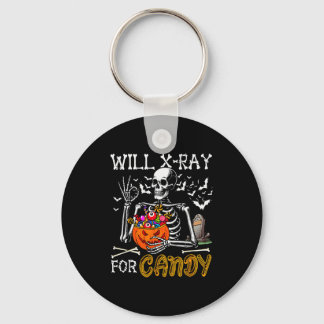 Will X-ray For Candy Christmas Radiologist Lover J Key Ring