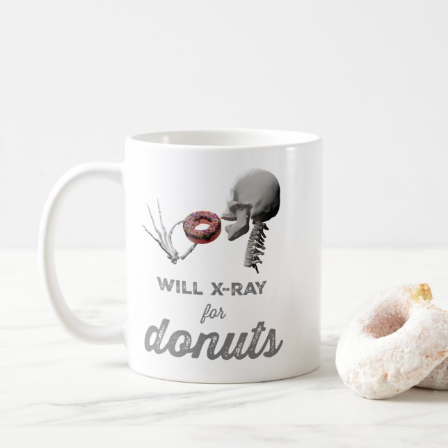 Will X-Ray for Donuts Coffee Mug (With Donut)