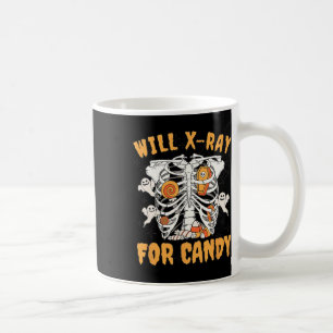Will Xray For Candy Halloween Radiology Technician Coffee Mug