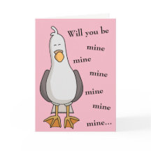 Will You Be Mine? Valentine's Card