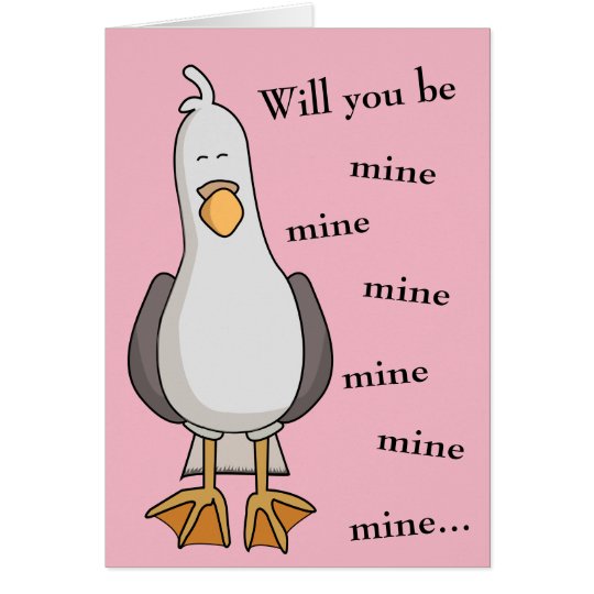 Will You Be Mine? Valentine's Card