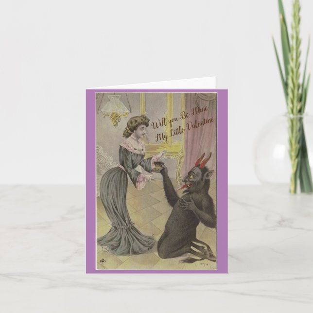 Will You Be Mine, Valentines Day Card (Front)