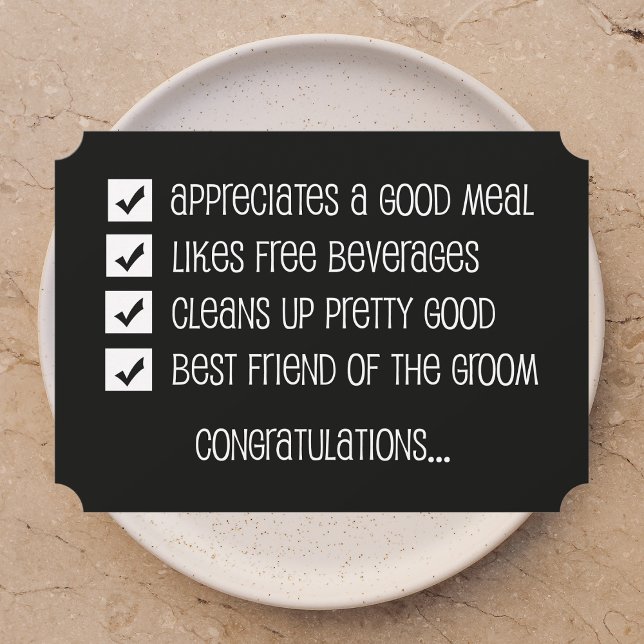 Will You Be My Best Man Funny Invitation (Creator Uploaded)