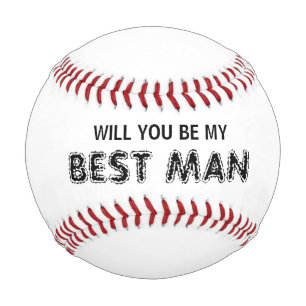 Will You Be My Best Man Name Baseball