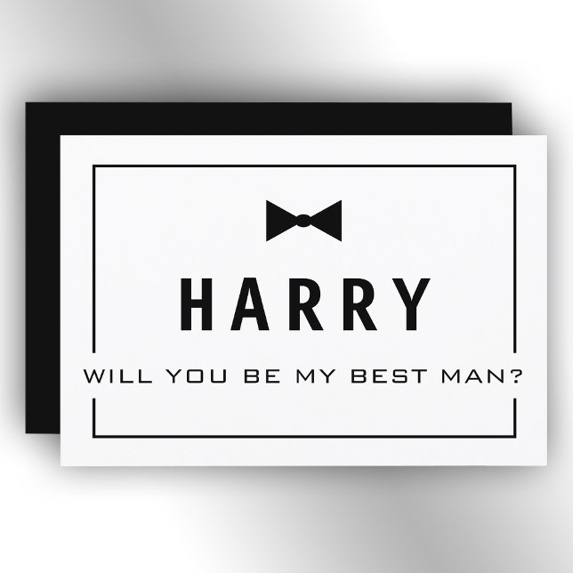 Will You Be My Best Man? The Groomsman Invite (Creator Uploaded)
