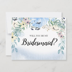 Will You Be My Bridesmaid Bridesmaid Card