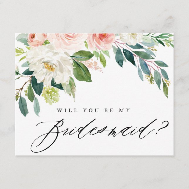 Will You Be My Bridesmaid? | Bridesmaid Card (Front)