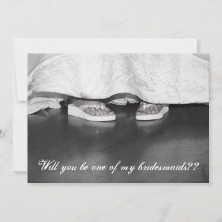 Will You Be My Bridesmaid? Bridesmaids Card