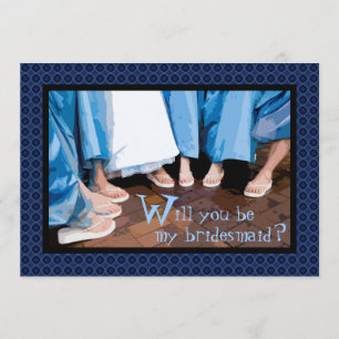 Will You Be My Bridesmaid? Bridesmaids Photo Card