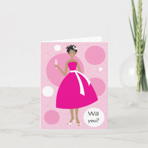 Will You Be My Bridesmaid? Card
