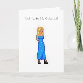 Will You Be My Bridesmaid? Card