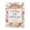 Will you be my bridesmaid card boho floral