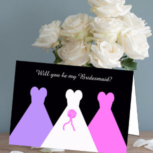 Will You Be My Bridesmaid Card -- Bridesmaid Poem