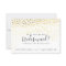 Will You Be My Bridesmaid Card - Confetti Fab Date