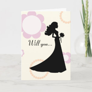 Will You Be My Bridesmaid Card? Invitation