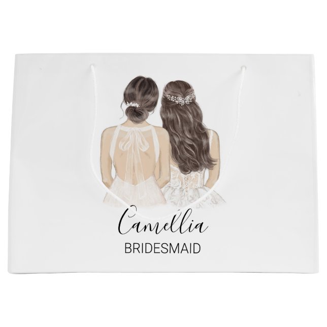 Will you be my bridesmaid gift bag (Front)