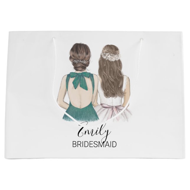 Will you be my bridesmaid gift bag (Front)