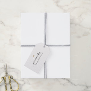 Will You Be My Bridesmaid Heart Fab Gift Tag
