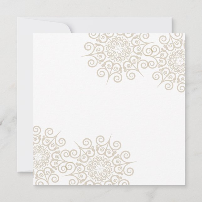 Will You Be My Bridesmaid Invitation (Back)