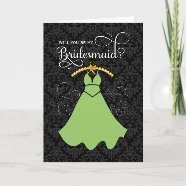 Will You Be My Bridesmaid? Invitation (Front)
