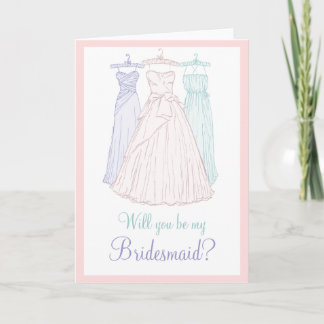 Will you be my Bridesmaid? Invitation