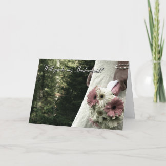 Will you be my Bridesmaid Invitation