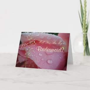 Will You Be My, Bridesmaid? Invitation
