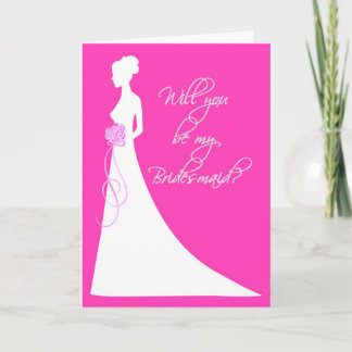 Will You Be My Bridesmaid? Invitation