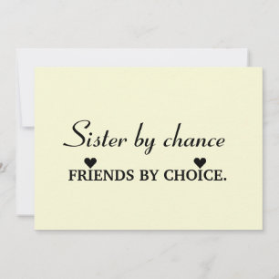 Will you be my bridesmaid? invitation