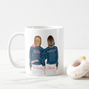 Will you be my Bridesmaid Jean Jacket Mug